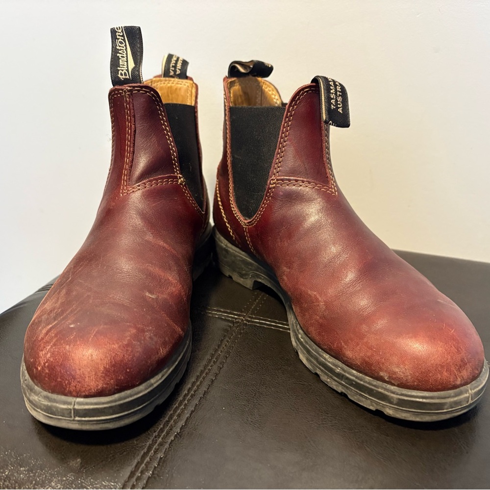 Blundstone Women's Burgundy Ankle Boots
